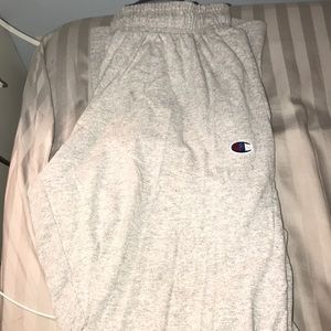 Grey champion sweatpants